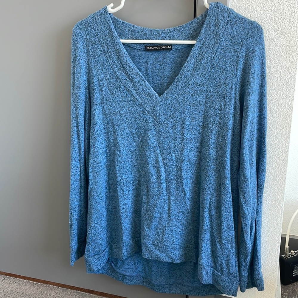Nordstrom Rack Blue/black sweater, Harlow and Graham